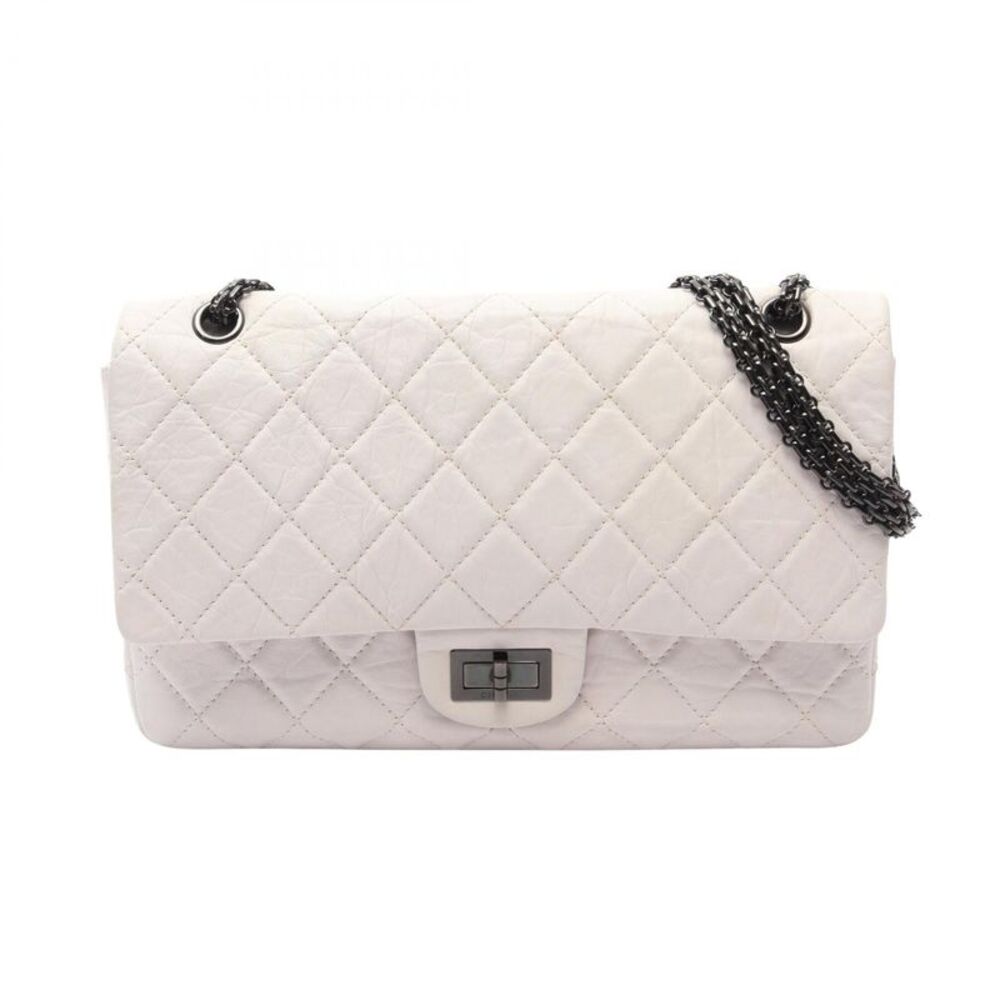 CHANEL 2.55 Matelasse Calf Shoulder Bag